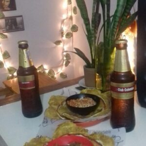 Patacones con hogao