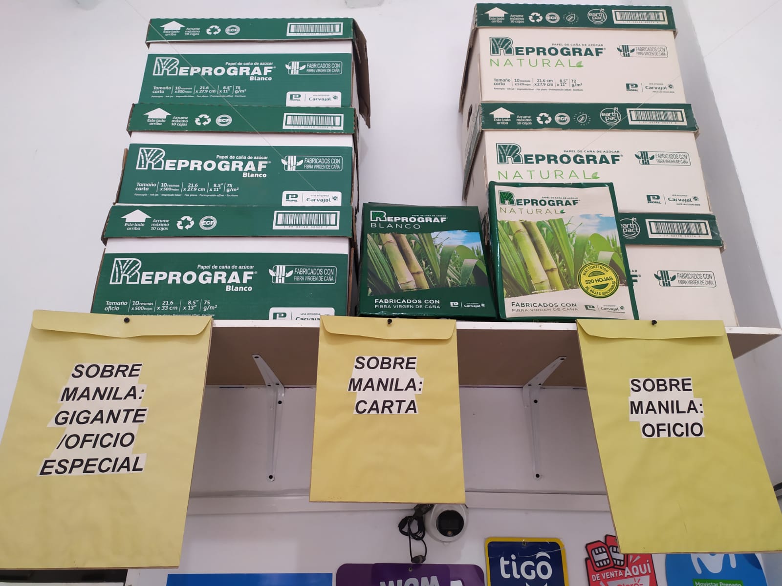 RESMA DE PAPEL REPROGRAF CARTA BLACO - Imagen 2
